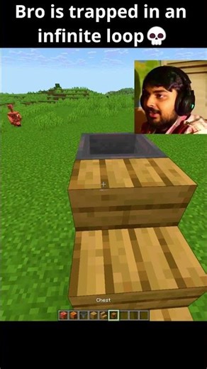 I Trapped a Copper Golem in an Infinite Loop 💀 #minecraft #shorts