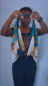 Shoulder Scarf Tie, Scarf Tutorial, Silk Scarf Tips #fashiontrends #youtubeshorts #foryou #yt #silk