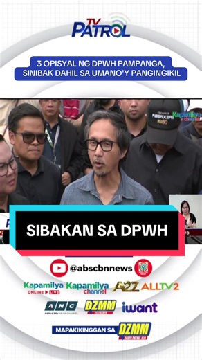 Sinibak sa pwesto ni Public Works Secretary Vince Dizon ang ilang opisyal ng DPWH Pampanga Second District Engineering Office dahil sa umano’y pangingikil. #dpwh #vincedizon #pampanga #tvpatrol #abscbnnews