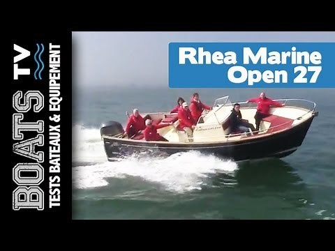 Rhea Marine Open 27 : bateau idéal pour la famille | Boats TV, tests et présentations de bateaux