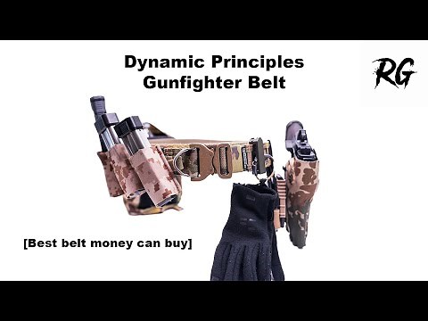 Ultimate Gun Belt: Dynamic Principles Gunfighter Belt