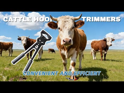 Trimming cow hooves becomes easy and simple