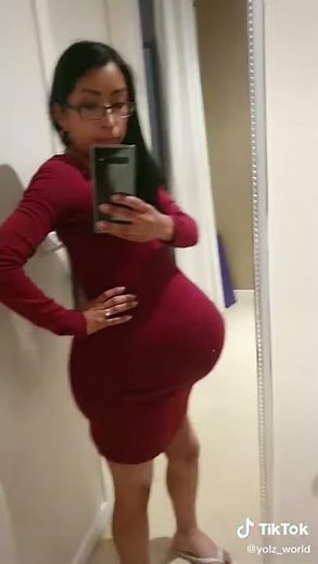 Huge Pregnant Belly TikTok