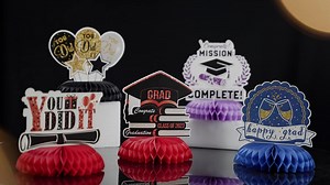 Watch Graduation Decorations Class of 2023 Graduation Table Decor on Amazon Live