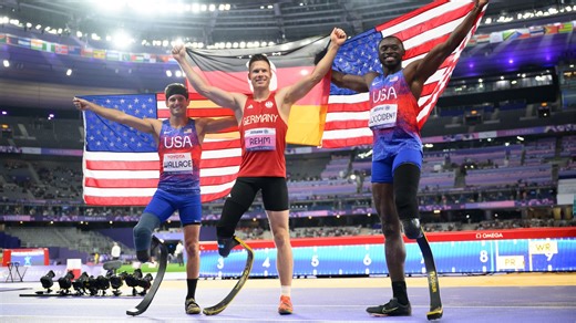 Americans Loccident, Wallace reach podium in high jump T64