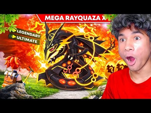 OMG!!😱FINALLY I CAPTURED MEGA RAYQUAZA X! (999+ LVL)🔥|| Palworld