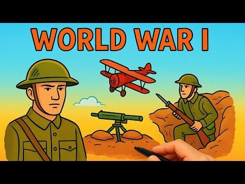 World War 1 Explained ✍️ | Whiteboard Animation (1914–1918)