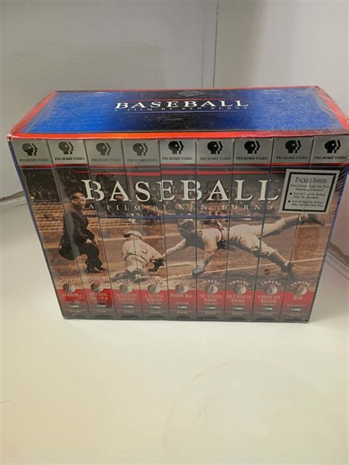 Versiegeltes Ken Burns Baseball VHS Box Set - 1994 PBS Heimvideo - Etsy.de