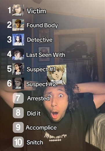 AOT Murder Mystery #attackontitan #anime #AOT #fypシ #oliverorrow | aot murder mystery filters