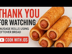 “Turn Leftover Bread into Crispy Sausage Rolls | Budget Snack Idea!”