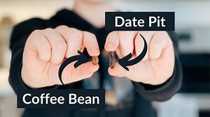 I tried making date seed coffee: Caffeine-free coffee alternative taste test!