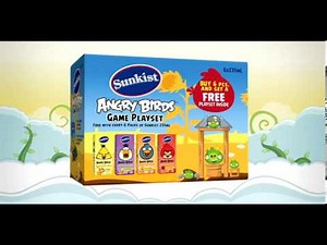 Sunkist Angry Birds TVC