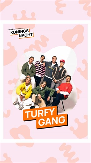 𝗟𝗜𝗡𝗘-𝗨𝗣 𝗨𝗣𝗗𝗔𝗧𝗘 🚨 🔥 @Turfy Gang komt Leiden op z’n kop zetten Van Buren tot Padellen en meezingen alsof morgen niet bestaat. Sorry buren alvast.😅 📅 26 april 📍 Lammermarkt 🎟️ Tickets via link in bio #koningsnachtleiden #turfygang