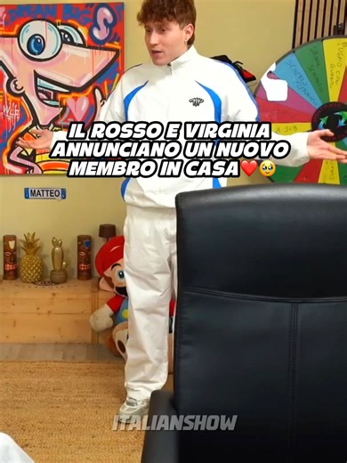 Il Rosso e Virginia Annunciano Jimmy in Casa❤️🥹