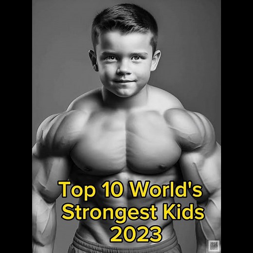 The Top 10 World's Strongest Kids 2023 || world strongest kids #strongestkids #powerfulkids #top10