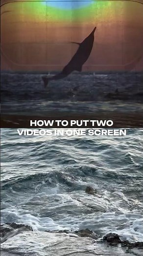 Split screen tutorial | Put two videos side by side