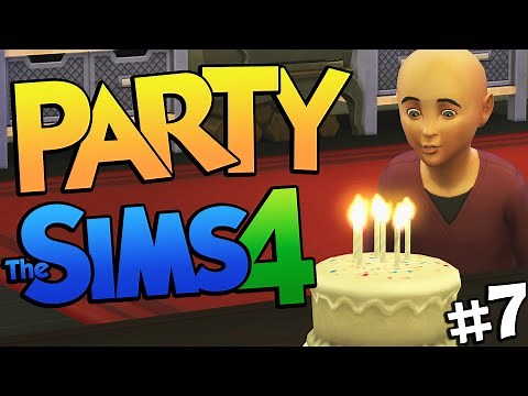 Sims 4 PARTY! Having a Birthday Party on The Sims 4 (Sims 4 Funny Moments) #7