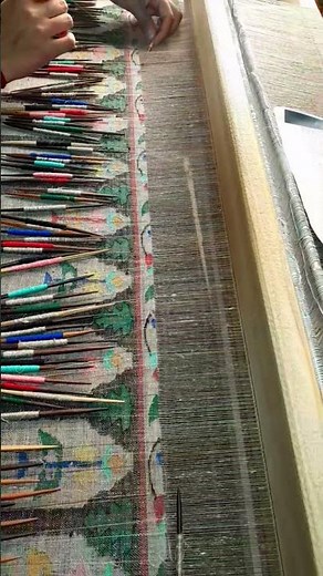kani shawl || pashmina shawl weaving