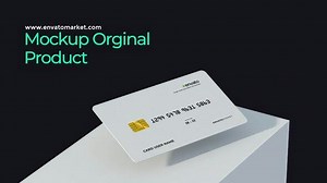 Videohive Credit Card Mockup 50115808 - 50115808 AEdownload.com
