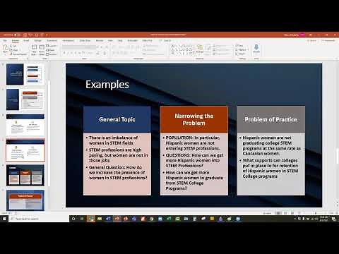 Defining your Problem of Practice