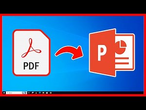 Convertir PDF a PowerPoint sin Programas ✅️