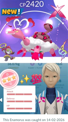 First Ever💯Hundo Therian Enamorus Raid in Pokemon Go