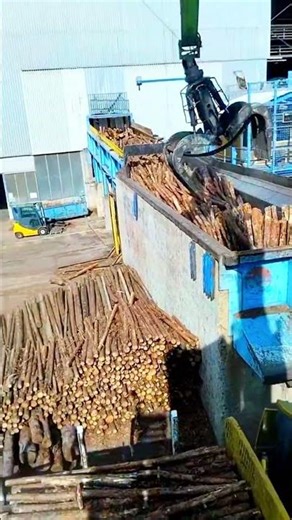 Mobile Log Loader #machine #heavyequipment