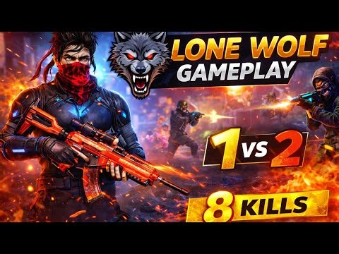 LONE WOLF 🤕😱😱 HEADSHOT GAMEPLAY FREE FIRE RANK PUSH 🫷🫸 #garenafreefire