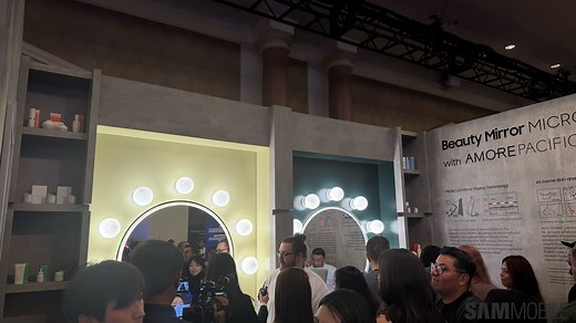 Samsung's MICRO LED Beauty Mirror is profoundly magical
