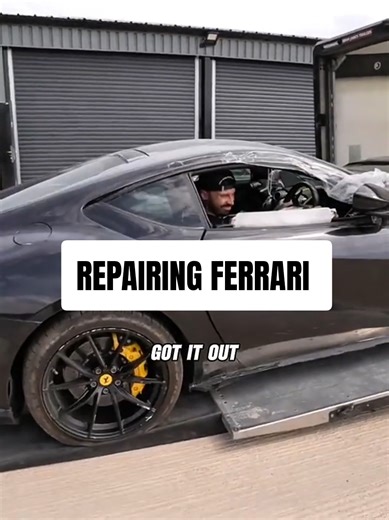 Rebuilding a Wrecked Ferrari 812 in 24 Hours