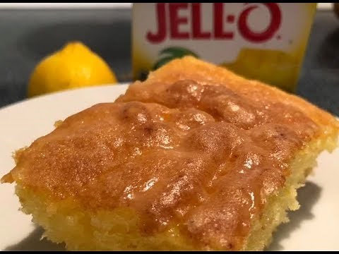 Jell-o Lemon Bars | Southern Sassy Mama
