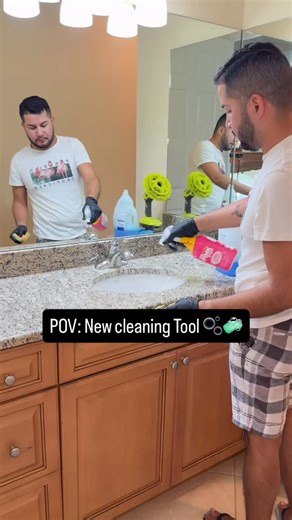 Cris on Instagram: "I’m in love with this new scrubbing brush from @ryobitoolsusa ❤️☺️🫧🧼@cleanwithpinkstuff @dawndishwash #viral #asmr #cleaneating #limpieza #cleaning Like/share/comment & follow ☺️"