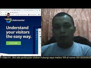 Memasukkan StatCounter ke dalam Website Jurnal (OJS 2)