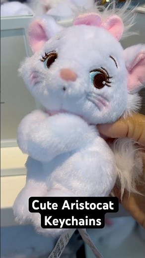 New Aristocat Keychains at Disney Storyland Boutique! // Downtown Disney