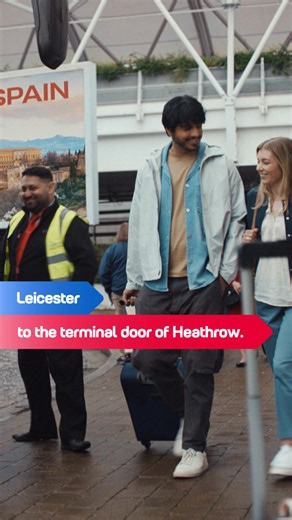 Travel direct to the terminal door of Heathrow Airport. Say goodbye to the faff of using the train. ✈️ | National Express | Facebook