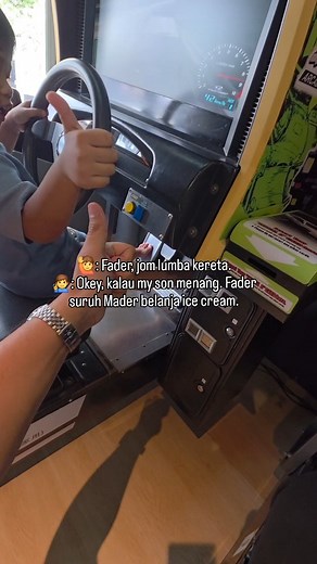 3.6K views · 81 reactions | My son, masih jauh perjalanan kau nak kalahkan Fader. Kau dah guna kereta paling legend pun masih tak boleh bagi cabaran kat Fader. . Nanti Mader Fader try diskas kalau perlu untuk beli racing simulator ni kat #shopeeMY untuk my son prektis kat rumah. | Muhd Hanzo | Facebook