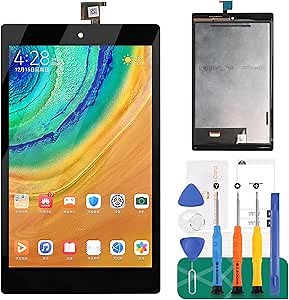 for Amazon Kindle Fire HD8 8th 2018 LCD Screen Replacement for Fire HD 8 8th Gen LCD Display for Amazon HD8 2018 Touch Digitizer L5S83A Assembly Repair Parts Kits Black