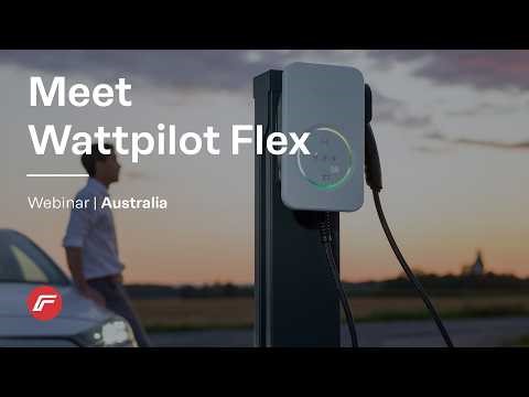 Webinar | Meet the New Fronius Wattpilot Flex EV Charger (AUS)