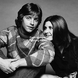 Oh i love them so much!!🥹🫶 #carriefisher #markhamill #princessleia #lukeskywaker #starwars