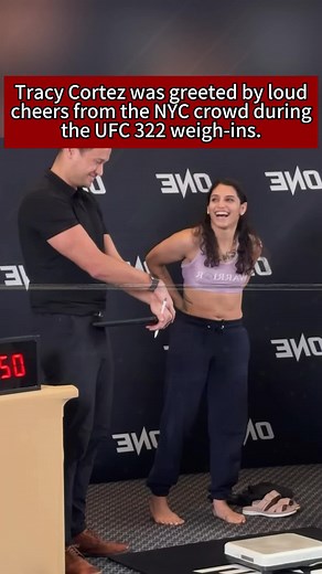 Tracy Cortez Successfully Weighs In for UFC 322 Rematch