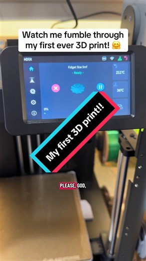 Impressive First 3D Print with PLA SILK Filament