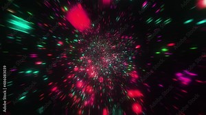 Speed reverse movement digital cyberspace big data information technology ai computing endless loop