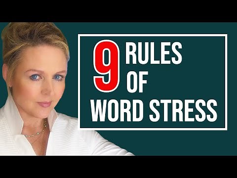 Master Word Stress: 9 Essential Rules! - English Pronunciation