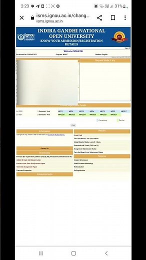 How to download IGNOU Id Card #ignou #mapc #ignouhelp