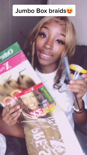 Jumbo Box Braids Styling Tutorial