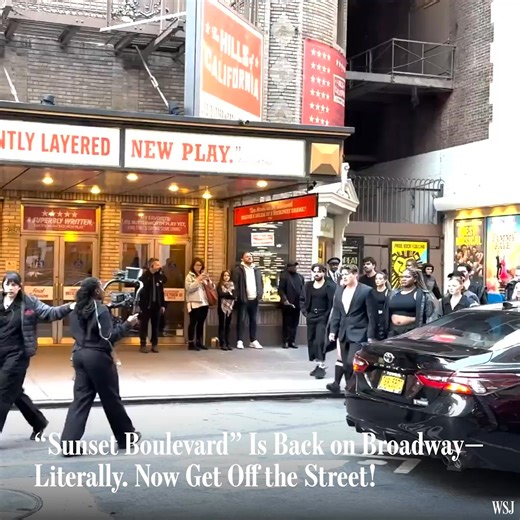 46K views · 103 reactions | The return of a Broadway hit includes one scene on the street in Midtown Manhattan. What could go wrong?  https://on.wsj.com/4fgnBqK | The Wall Street Journal | Facebook