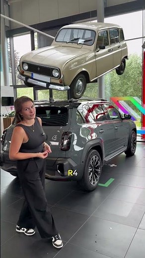 This is the all-new Renault 4 E-Tech Iconic 🔌🔋 #autoscout24 #automobile