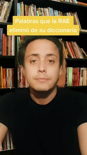 Palabras que la RAE eliminó de su diccionario #rae #español #castell