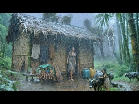 Best Life in The Nepali Mountain Village During The Rainy Time | Most Relaxing Village Lifestyle