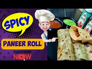 Paneer Frankie | Paneer Roll | Frankie Recipe | Paneer Wrap